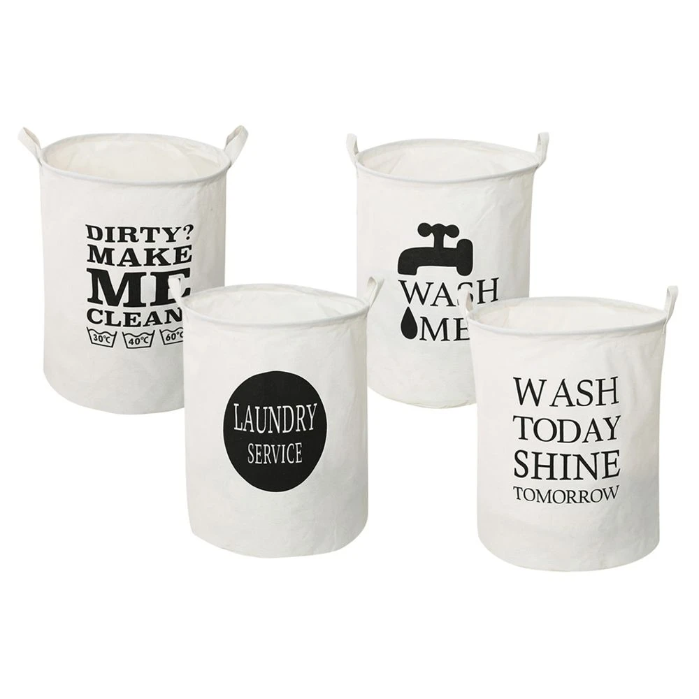 Marque Generique Panier à Linge Bin Sac Panier Vêtements Lavage Jouet Stockage Fort P... – Image 2