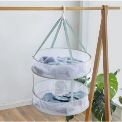 Marque Generique Séchoir à Linge Se Plier Vêtements Suspendus Séchoir Panier à Lin... -magasin RCD 70012360 5 image