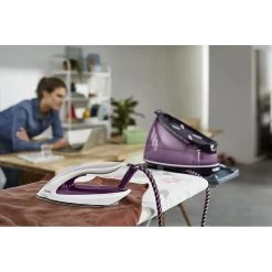 Philips Centrale Vapeur De 2,5L 6,5 Bars 2100W Blanc Violet