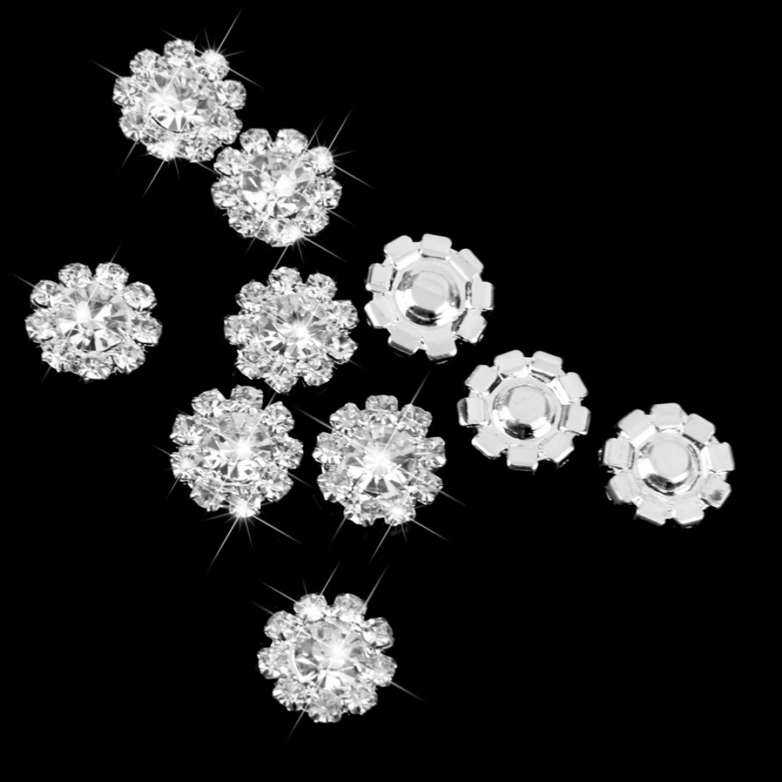 Marque Generique Boutons Fleur Perle 5 Marque Generique Boutons Fleur Perle – Image 3