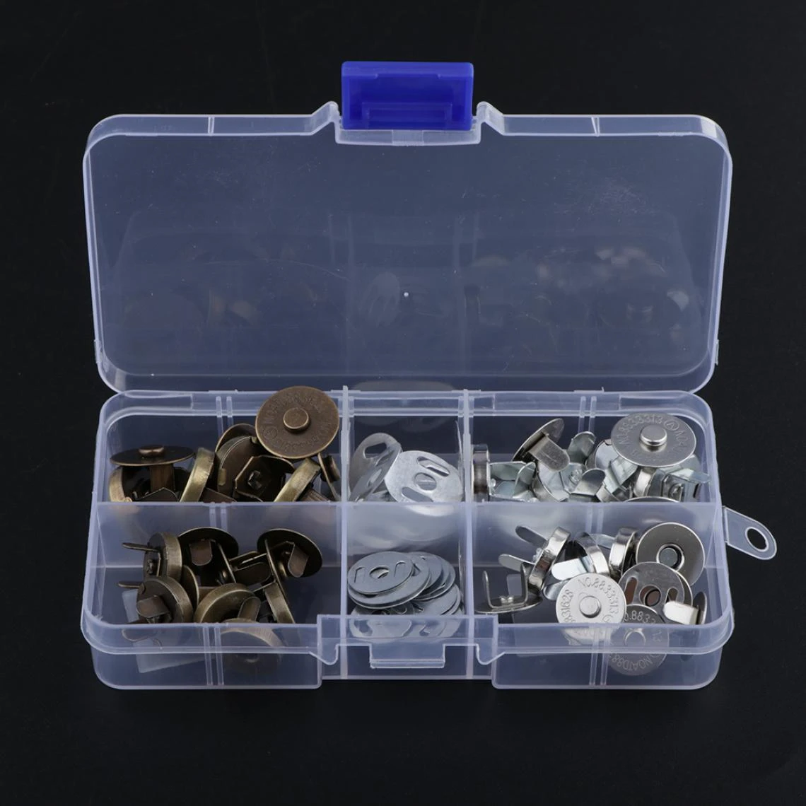 Marque Generique Boutons-pression Magnétiques En Fer – Image 2