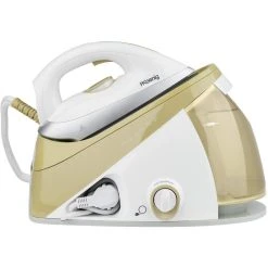 H.KOENIG Centrale Vapeur De 1,1L 2400W Or Blanc