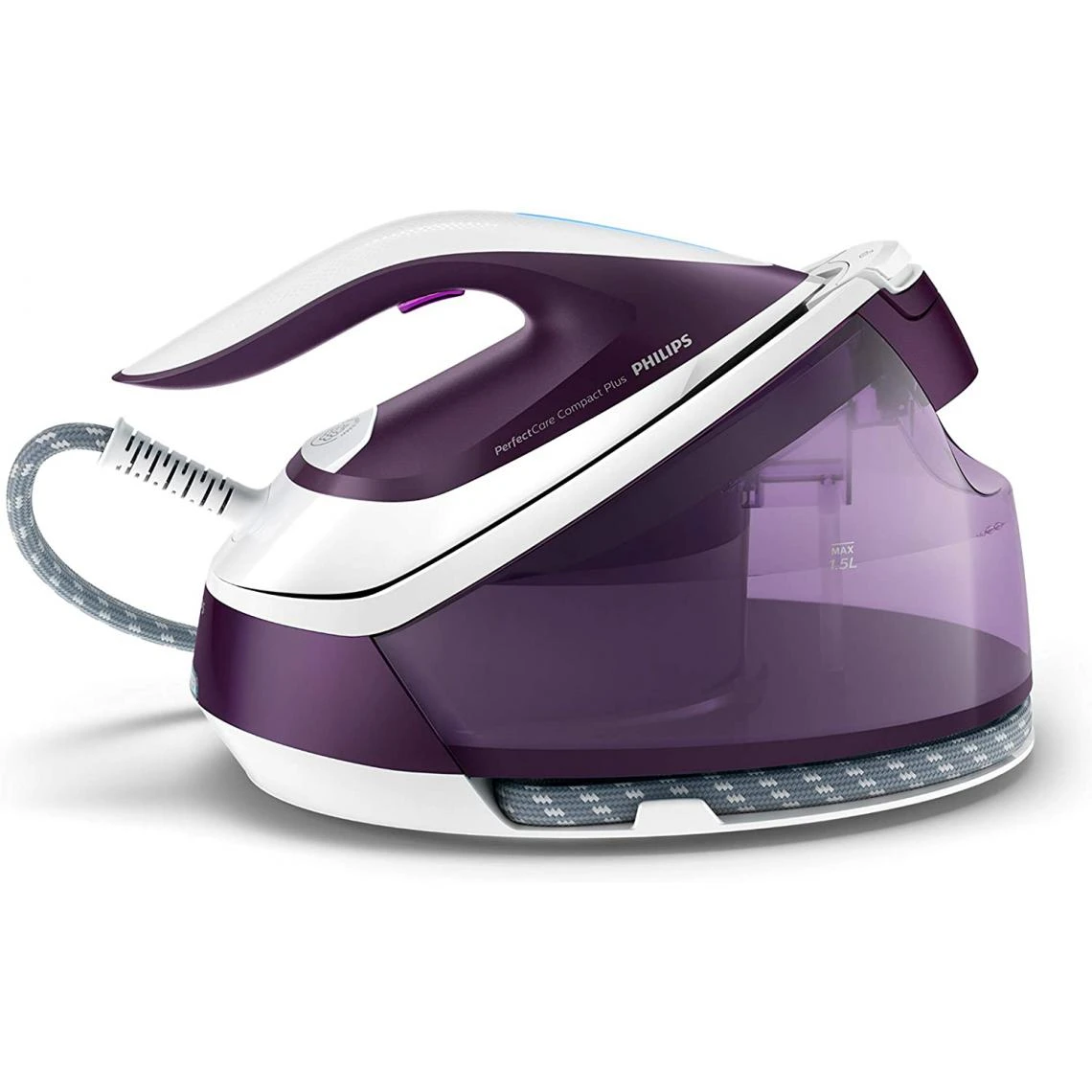 Philips Centrale Vapeur De 6,5 Bars 2400W Violet Blanc