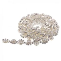 Marque Generique Chaîne De Perles Et De Strass