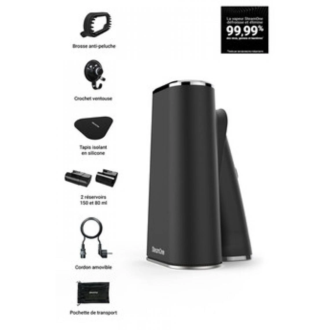 Défroisseur Steamone EUFD80B Pliable