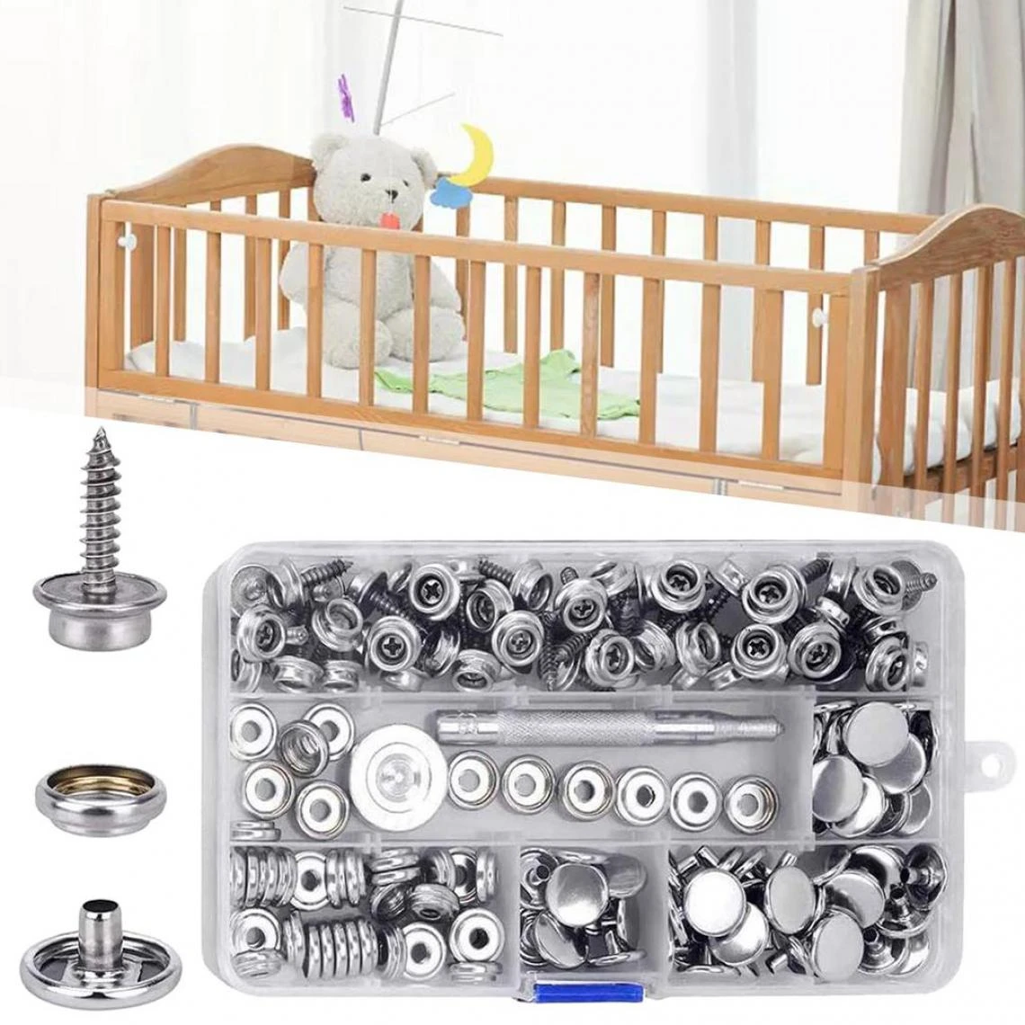 Marque Generique Fermeture à Bouton-pression – Image 2