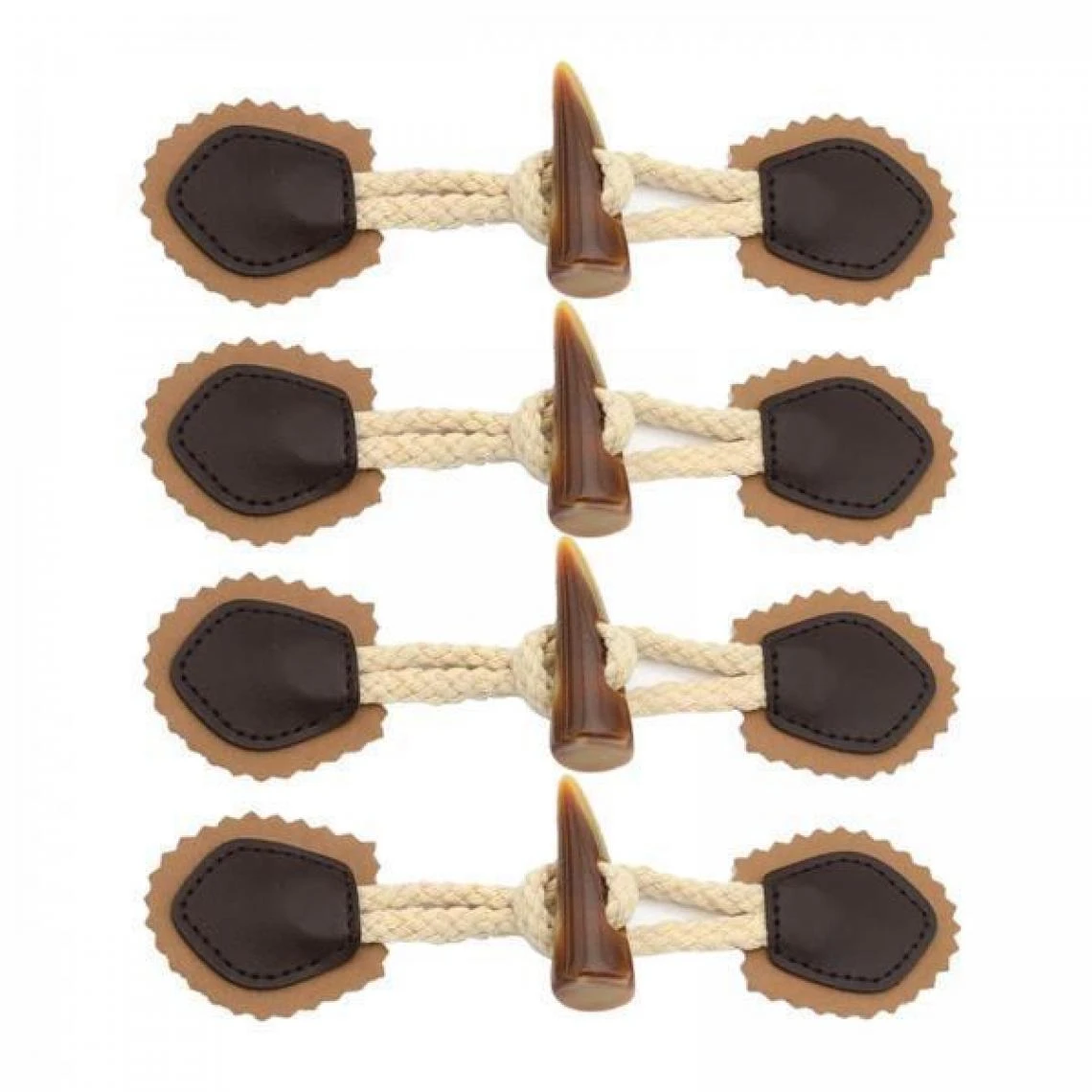 Marque Generique Fermetures Ă Bascule En Cuir Fixations De Couture