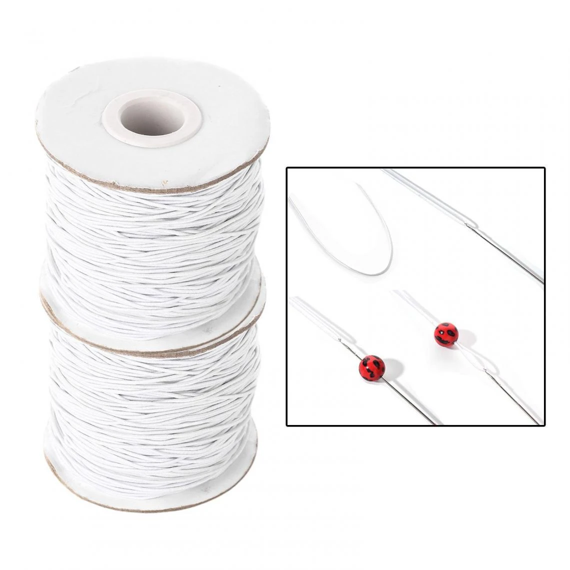 Marque Generique Fil D'artisanat élastique Pour La Fabrication De Bracelets à Coudre – Image 4