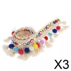 Marque Generique Garniture De Dentelle Broderie Frange Bandes