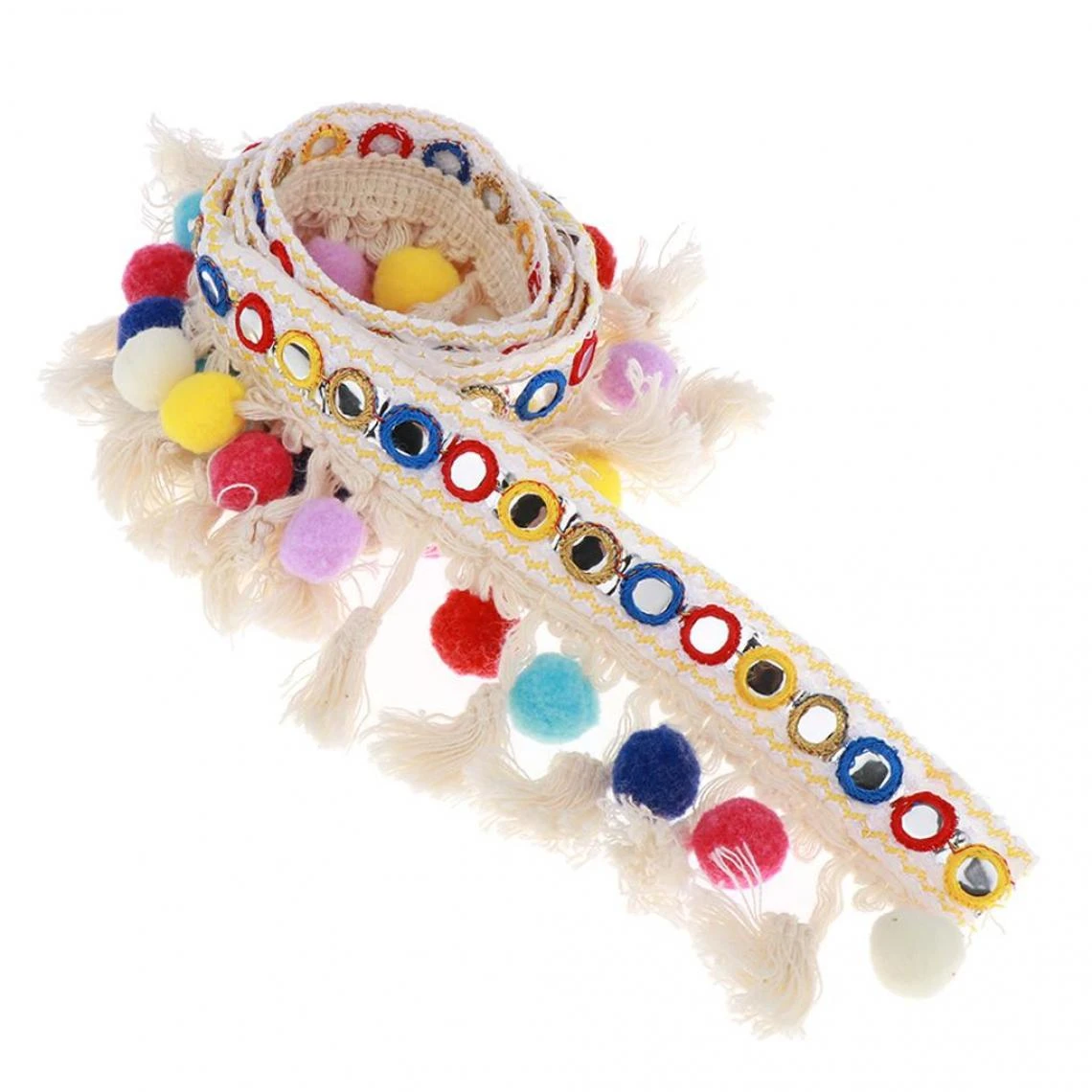 Marque Generique Garniture De Dentelle Broderie Frange Bandes – Image 4