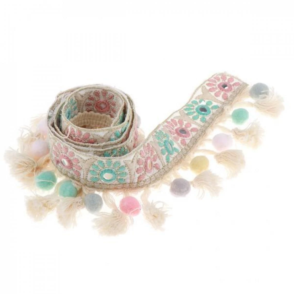 Marque Generique Garniture De Dentelle Broderie Frange Bandes