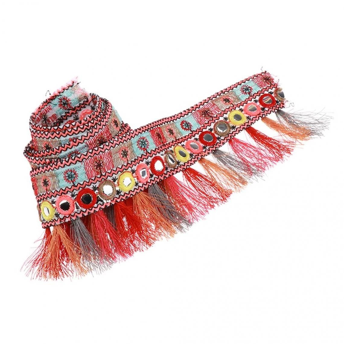 Marque Generique Garniture De Dentelle Broderie Frange Bandes – Image 5