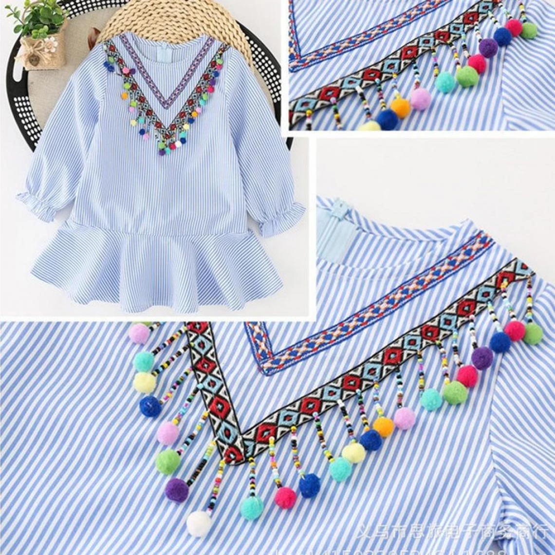 Marque Generique Garniture De Dentelle Broderie Perles Frange – Image 2