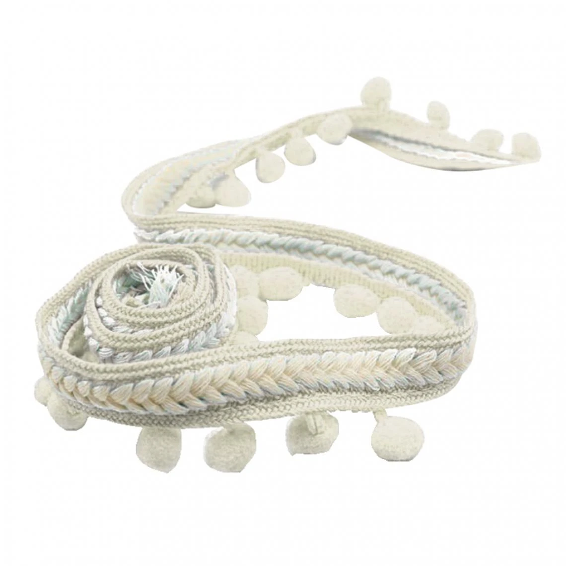 Marque Generique Garniture De Pom Pom Pour La Couture – Image 2