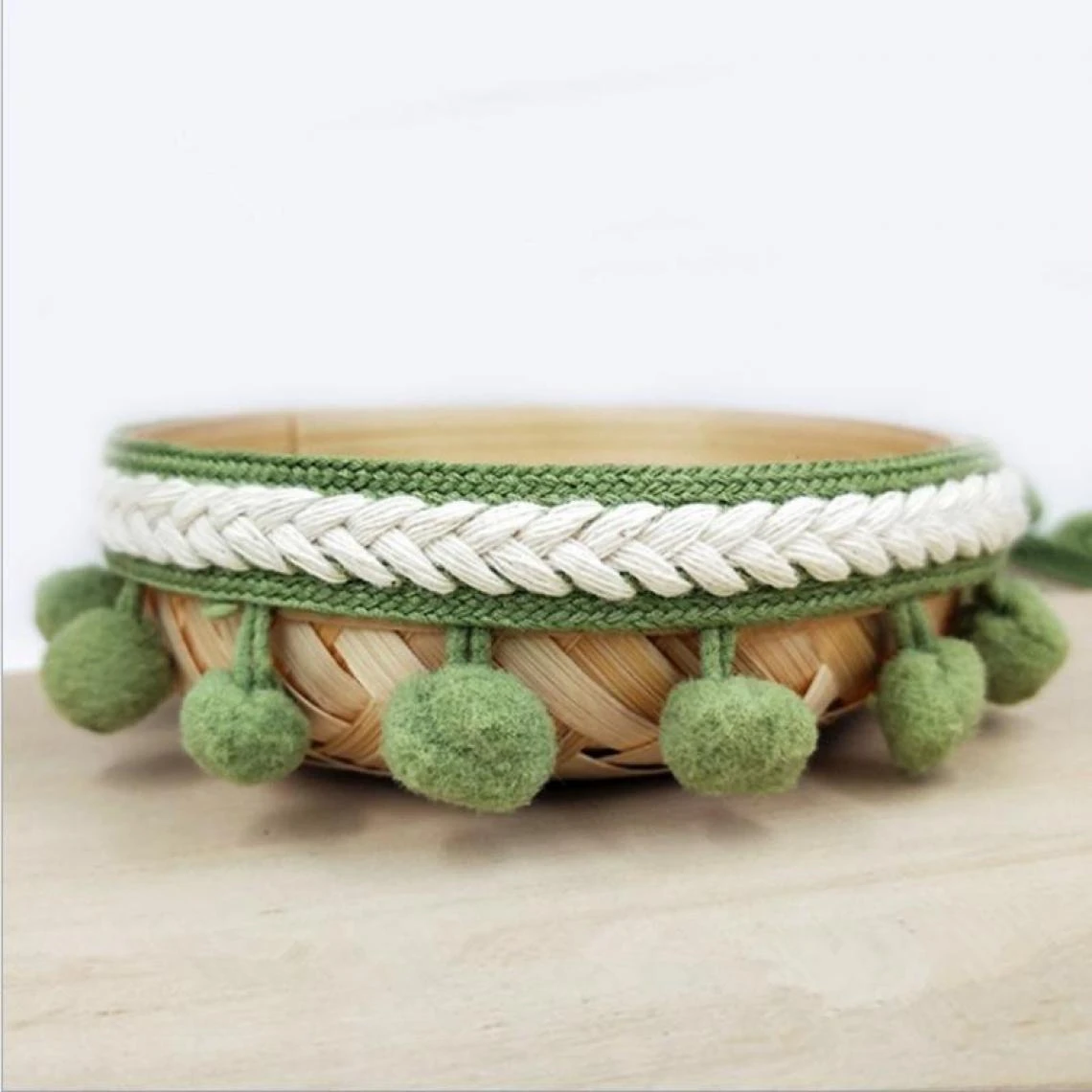 Marque Generique Garniture De Pom Pom Pour La Couture – Image 2