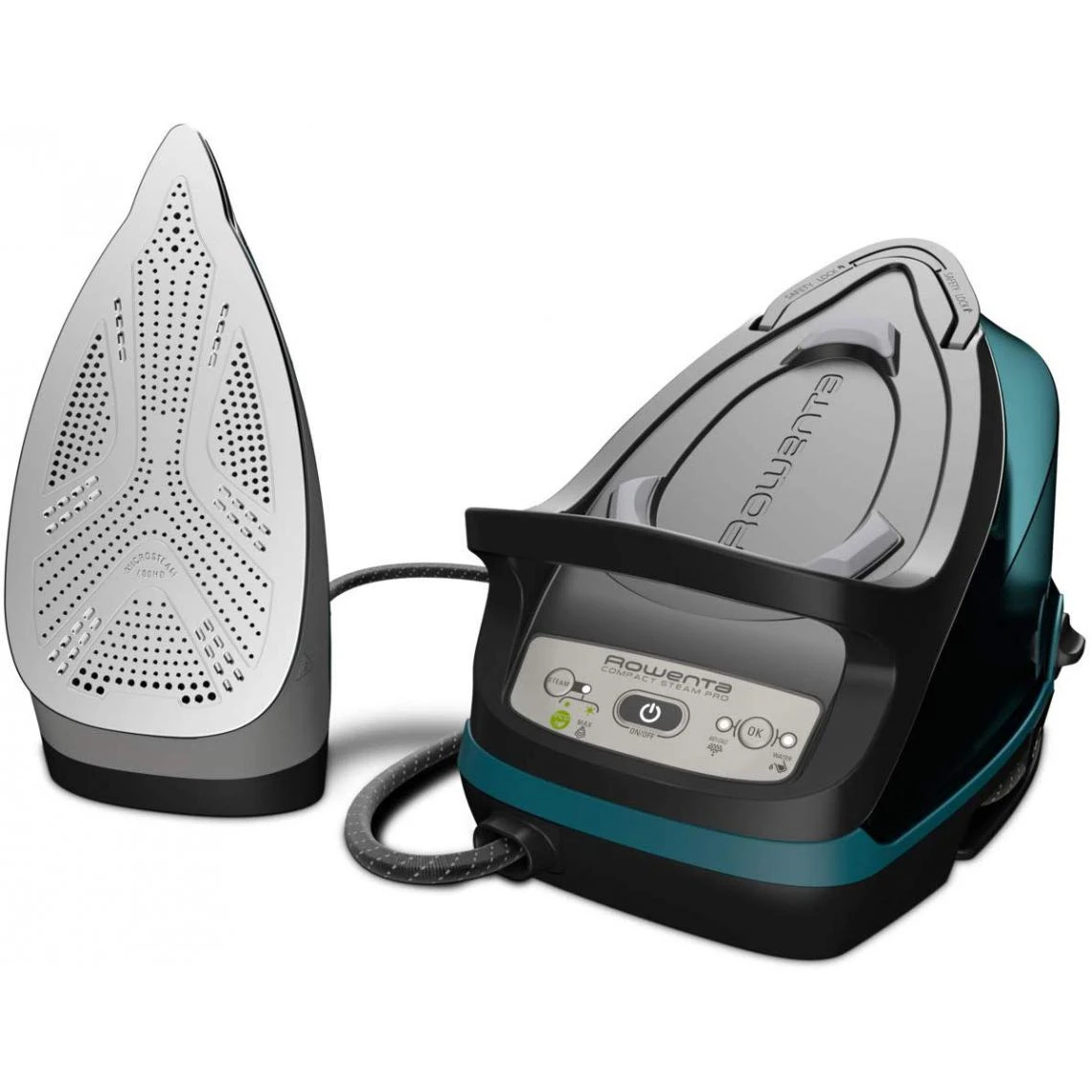 GÉNÉRATEUR DE VAPEUR ROWENTA DG7623 325 G/MIN 2200W NOIR BLEU – Image 2