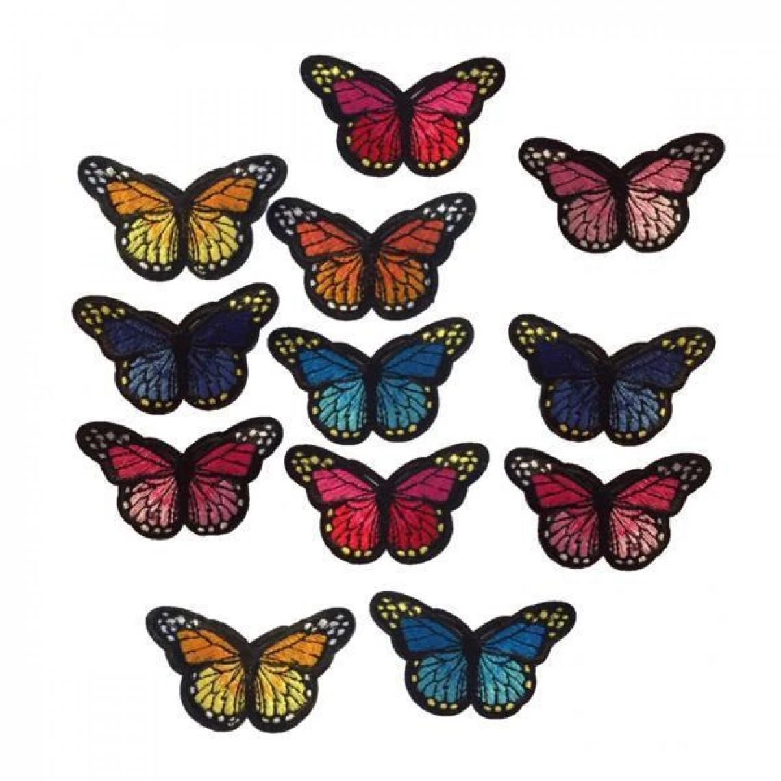 Marque Generique Grandes Appliques De Papillons 3 Marque Generique Grandes Appliques De Papillons