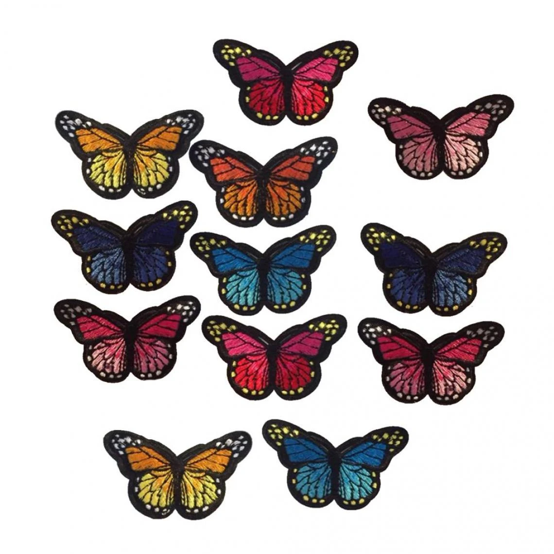 Marque Generique Grandes Appliques De Papillons 4 Marque Generique Grandes Appliques De Papillons – Image 2