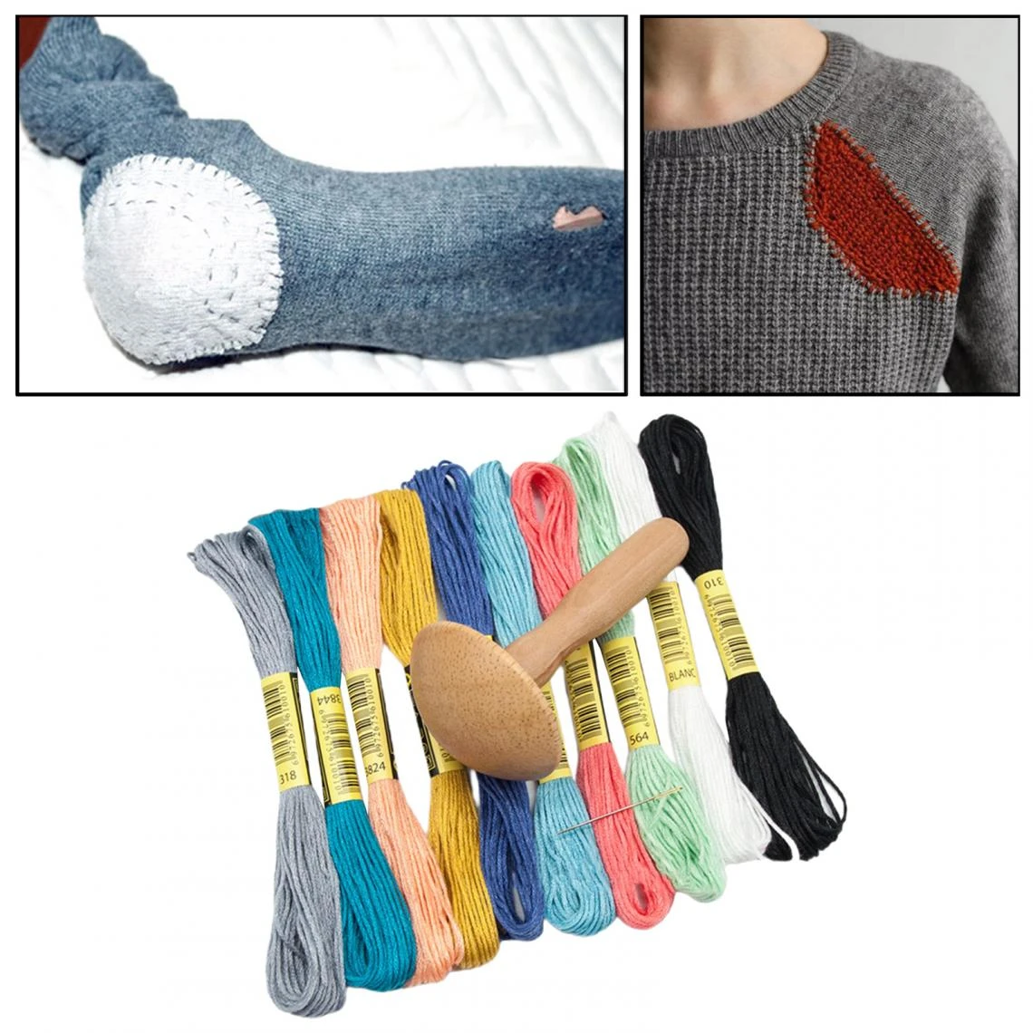 Marque Generique Outil De Reprise En Bois Bricolage Champignon à Repriser – Image 3