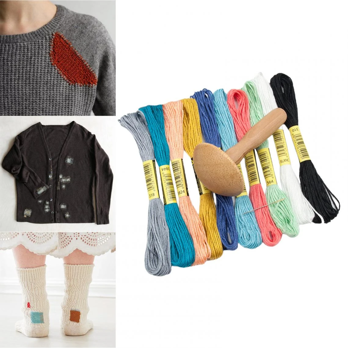 Marque Generique Outil De Reprise En Bois Bricolage Champignon à Repriser – Image 4