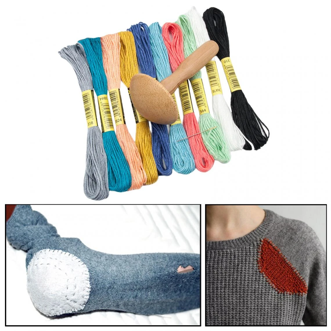 Marque Generique Outil De Reprise En Bois Bricolage Champignon à Repriser – Image 5