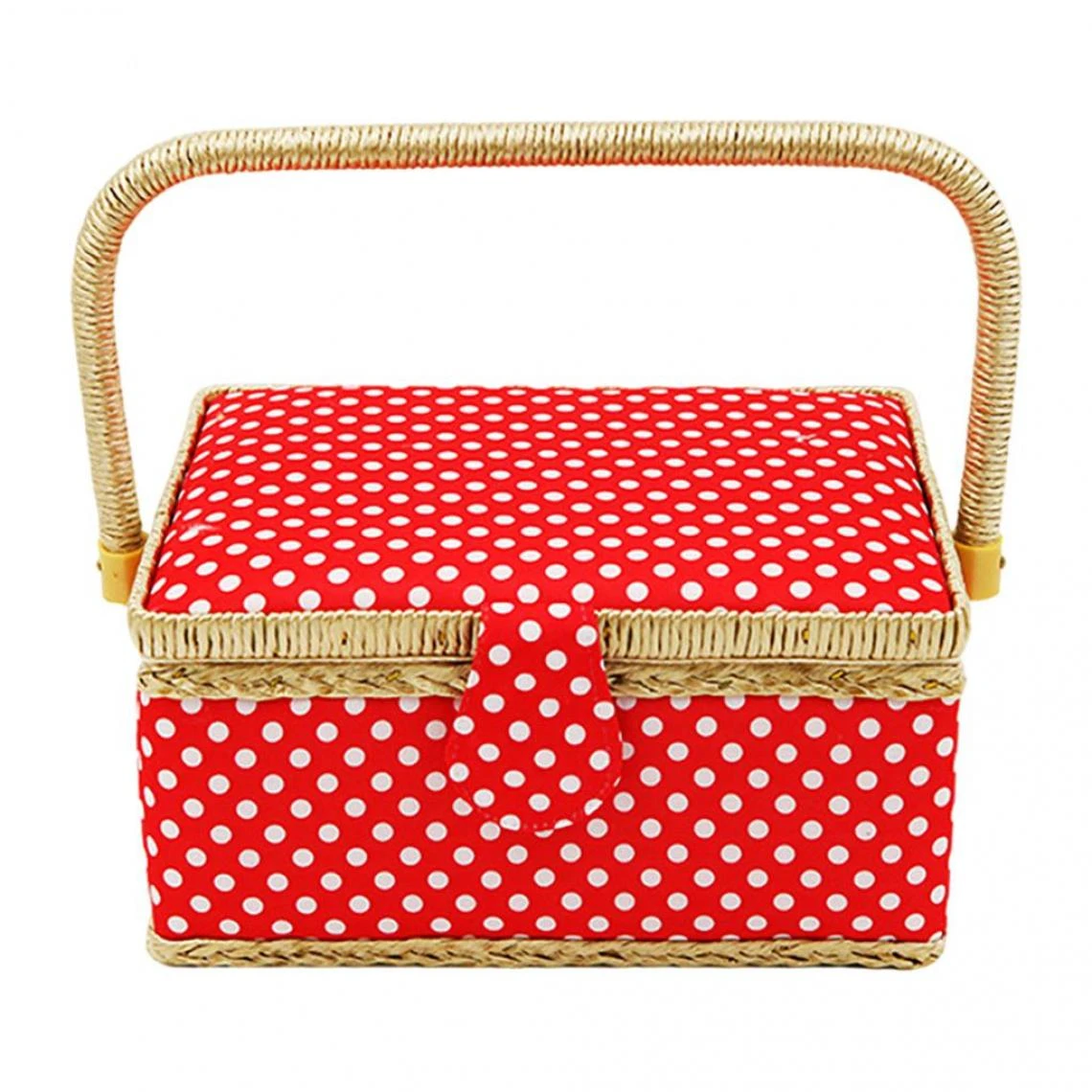 Marque Generique Panier à Couture Grand Organisateur Plateau Amovible 4 Marque Generique Panier à Couture Grand Organisateur Plateau Amovible – Image 2