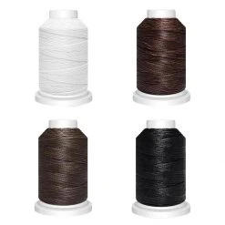 Marque Generique Polyester Ciré Fil À Coudre En Cuir 1mm