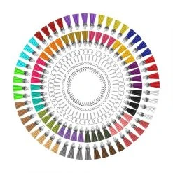 Marque Generique Porte-clés En Cuir Avec Pompon Porte-clés Anneaux De Saut