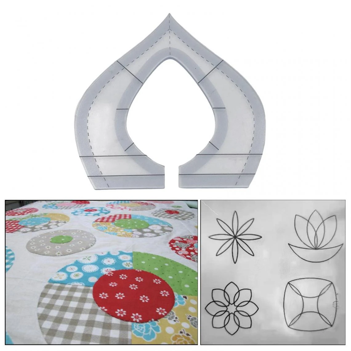 Marque Generique Quilting Modèle Quilting Souverain Couture Outil – Image 3