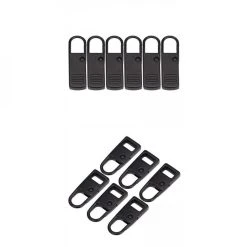 Marque Generique Remplacement Balises Fermeture À Glissière Zip Fixateur Noir De Rép...