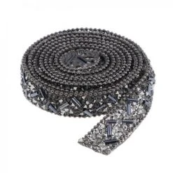 Marque Generique Strass Thermocollant Pour Vetement Ruban Doré