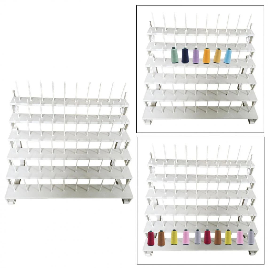 Marque Generique Support Mural De Stockage Organisateur Fil à Coudre – Image 3