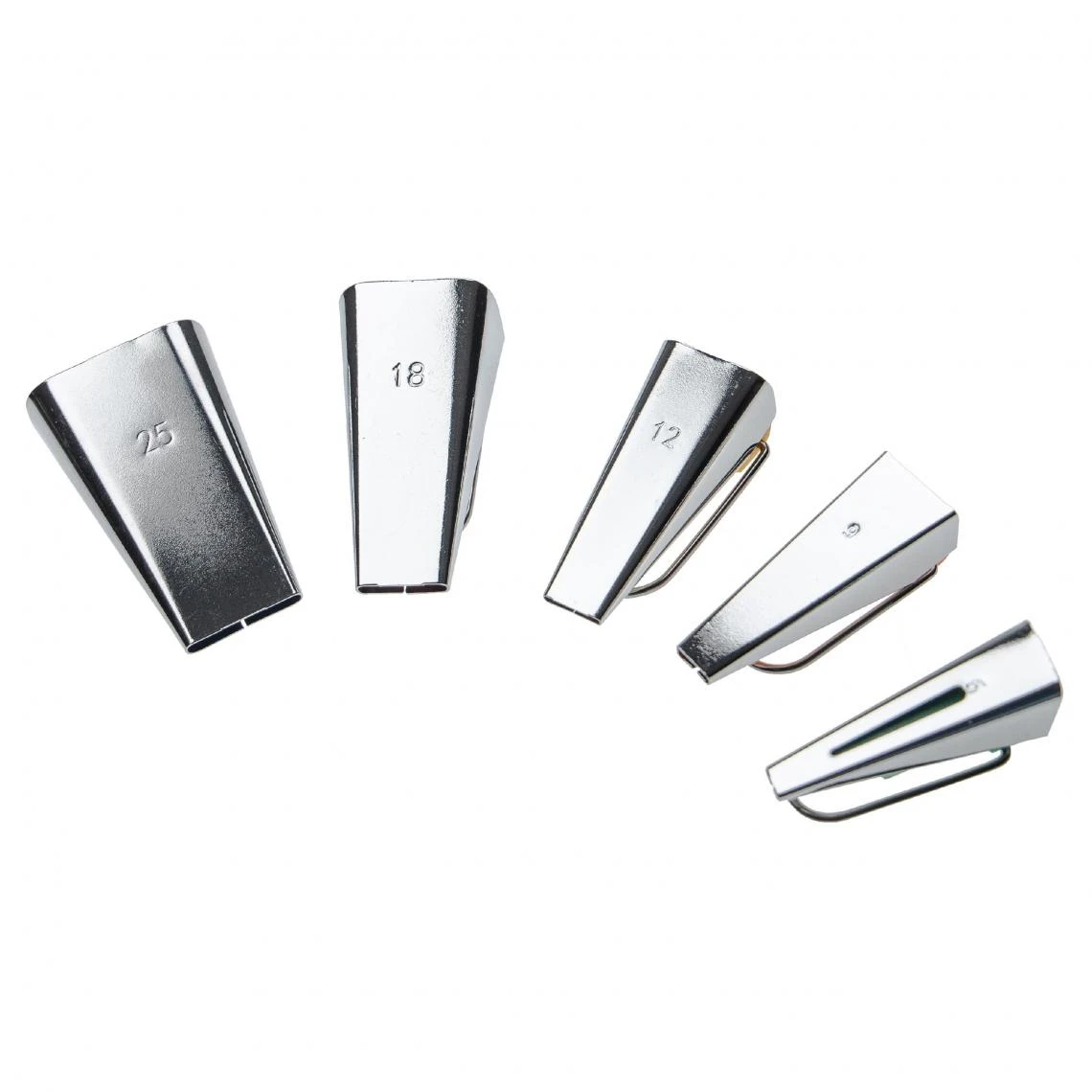 Vhbw Kit D'appareils à Biais 5 Pcs 6 Mm, 9 Mm, 12 Mm, 18 Mm, 25 Mm Po... 3 Vhbw Kit D'appareils à Biais 5 Pcs 6 Mm, 9 Mm, 12 Mm, 18 Mm, 25 Mm Po...