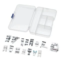 Vhbw Lot De 15 Pieds Presseurs Pour Machine à Coudre Courante Avec Pi...