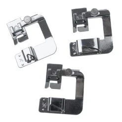 Vhbw Pieds Ă Ourlet En 3 Taille Pour Machine Ă Coudre Ă Tige Basse ...